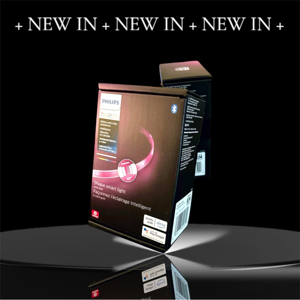 Philips Hue Smart Light Extension- Black and Pink